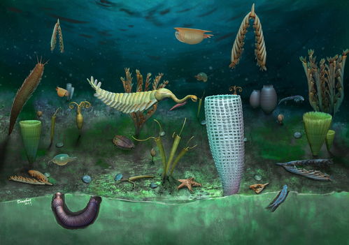 4.6亿年前 迷你生物世界 见证海洋动物演变